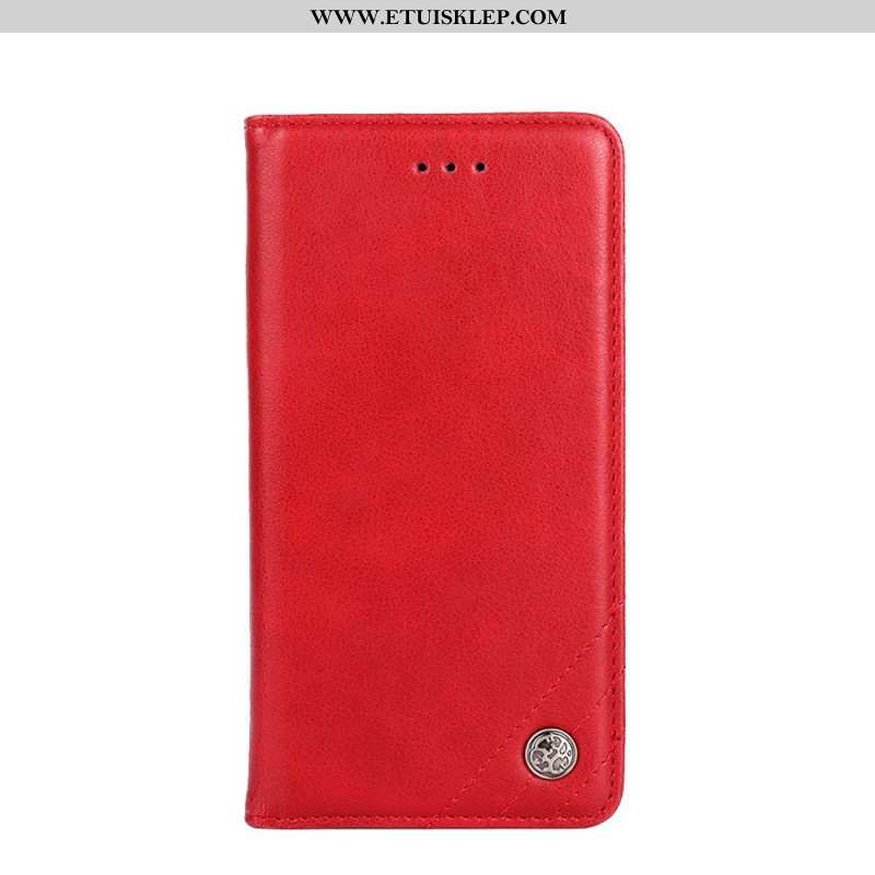 Etui Na Telefon do Google Pixel 6A Etui Folio Stylowy Skórzany Nit